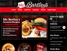 Tablet Screenshot of mrbartley.com